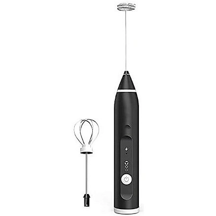 همزن فوم ساز شارژی سه سرعته usb - meoko / مشکی