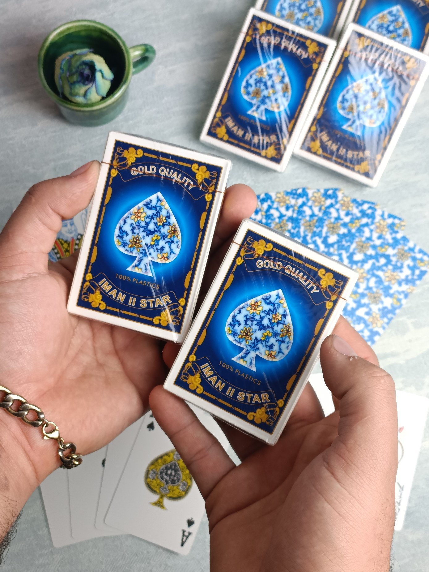کارت و ورق بازی سنتی عربی